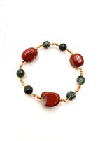 Bracciale Domar Donna Bracciali pietre naturali in Lega metallica Agata BRLE-38-280